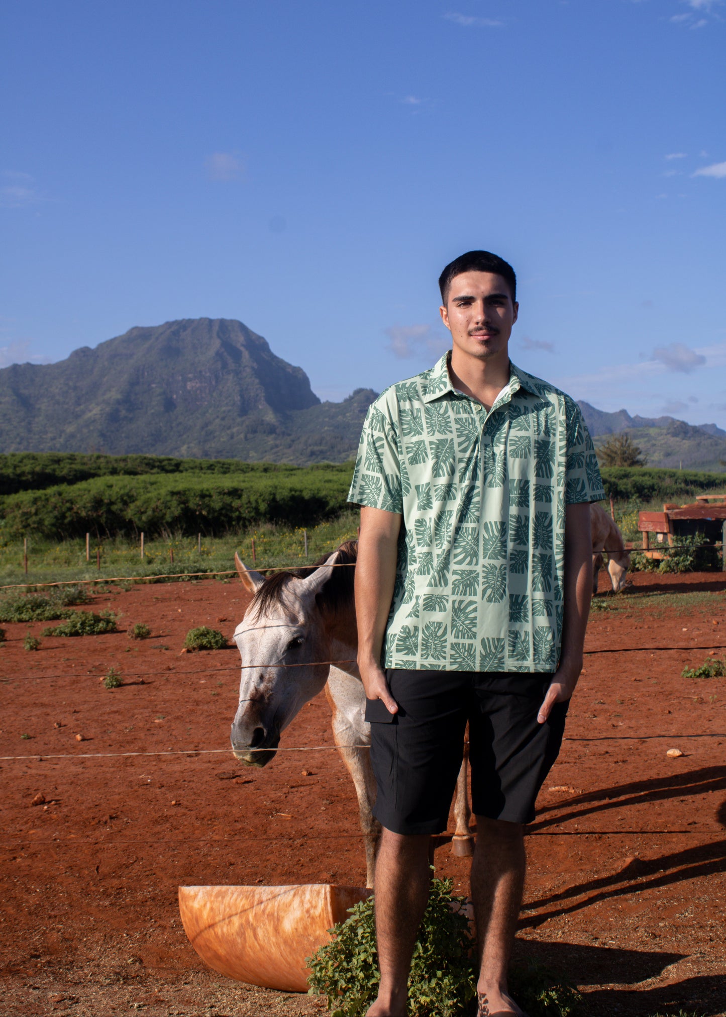 Monstera Men's Polo