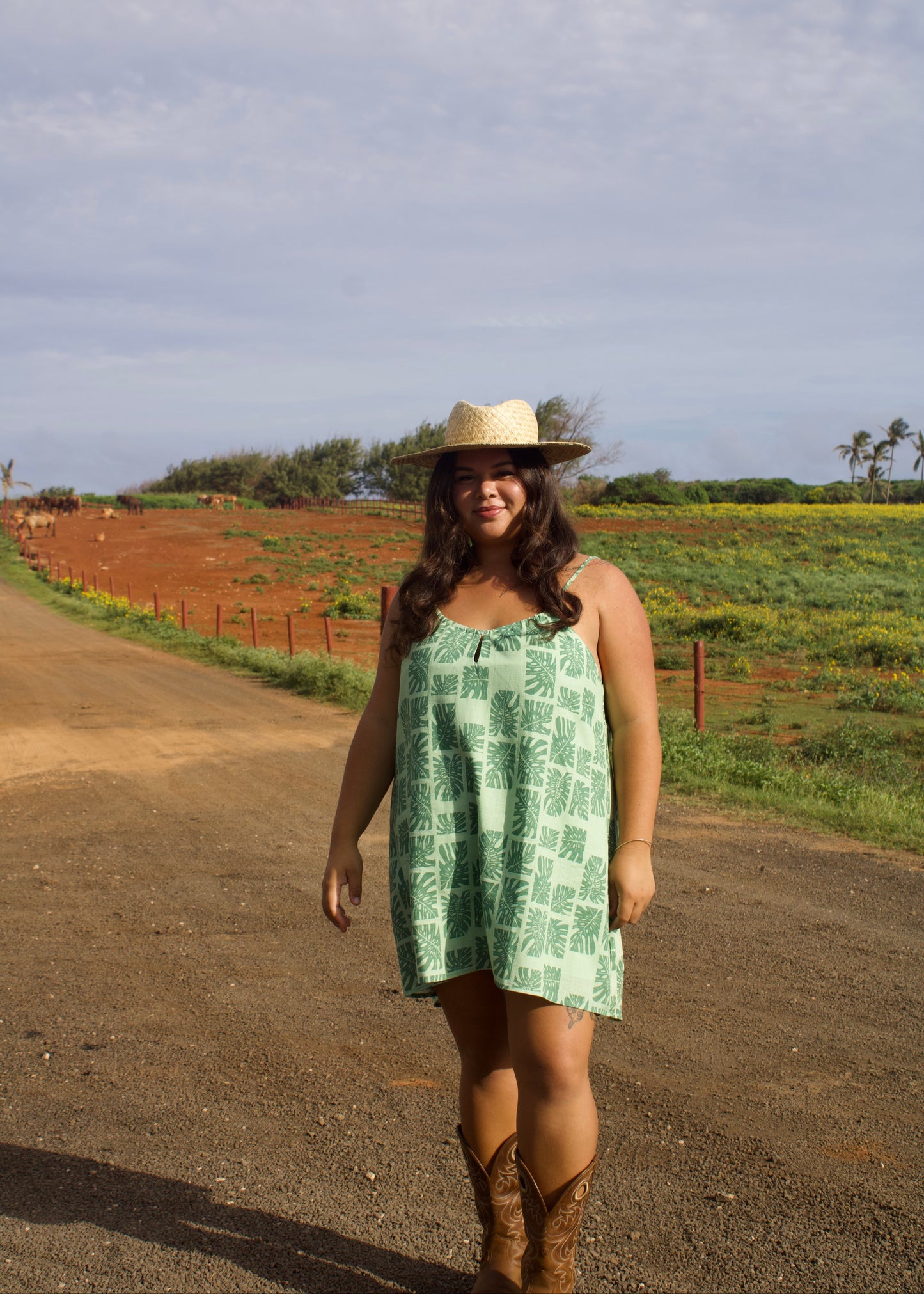 Monstera Ipo Dress