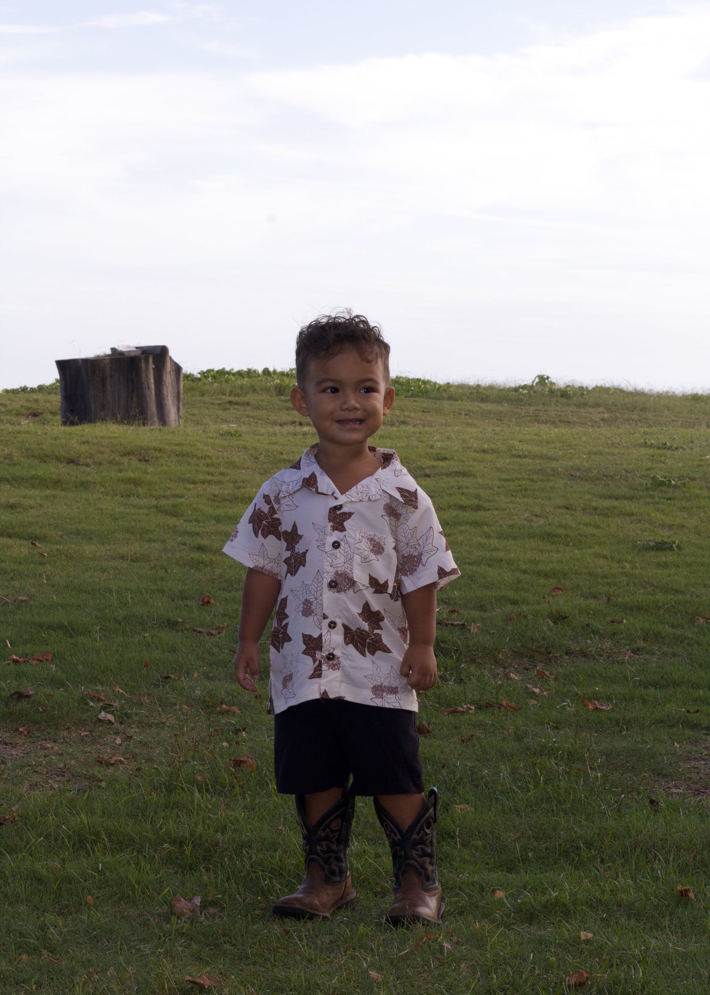 Kukui Boys Aloha Shirt