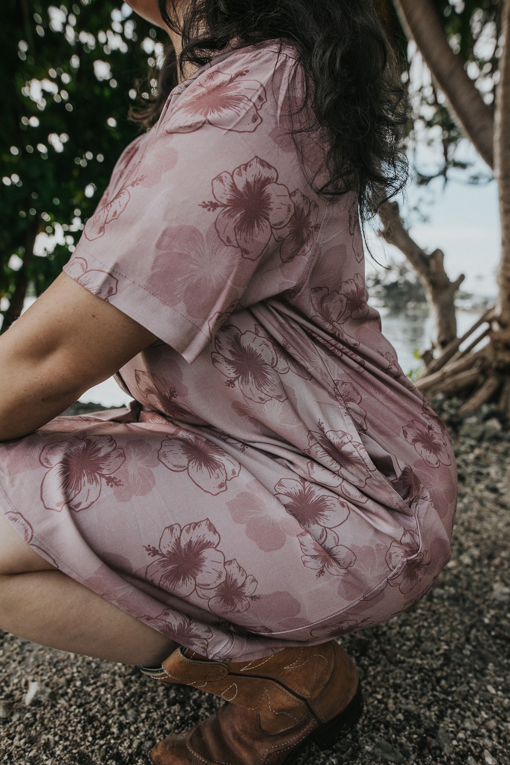 Wahine Aloalo Dress