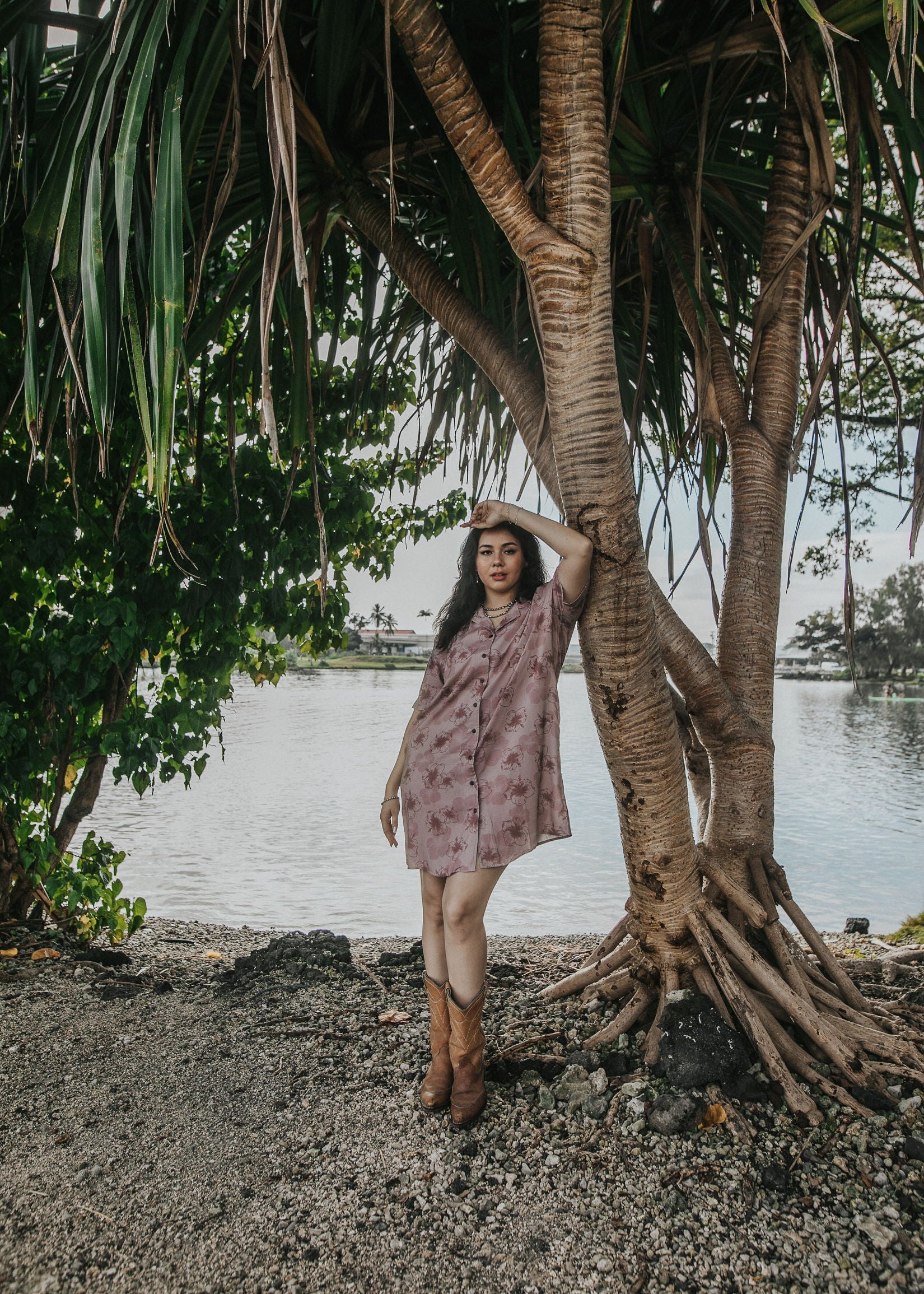 Wahine Aloalo Dress