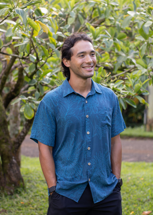 Anuhea Mens Aloha Shirt