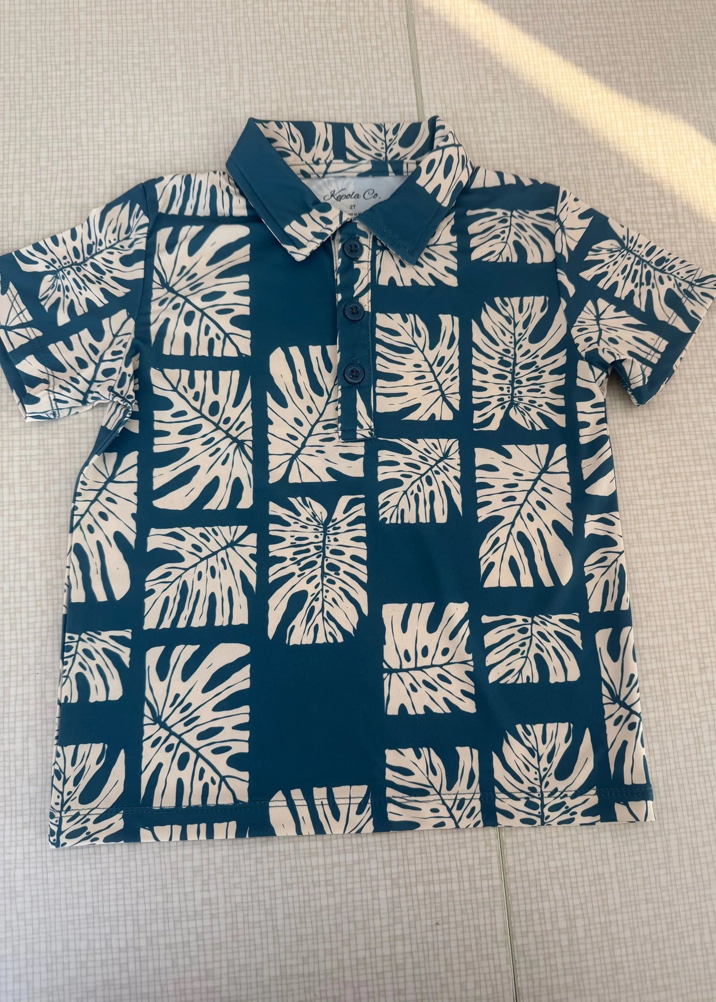 Monstera Boys Polo